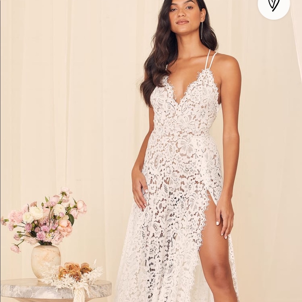 Lulus Love of Details Wedding Dress